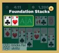 solitaire stacks